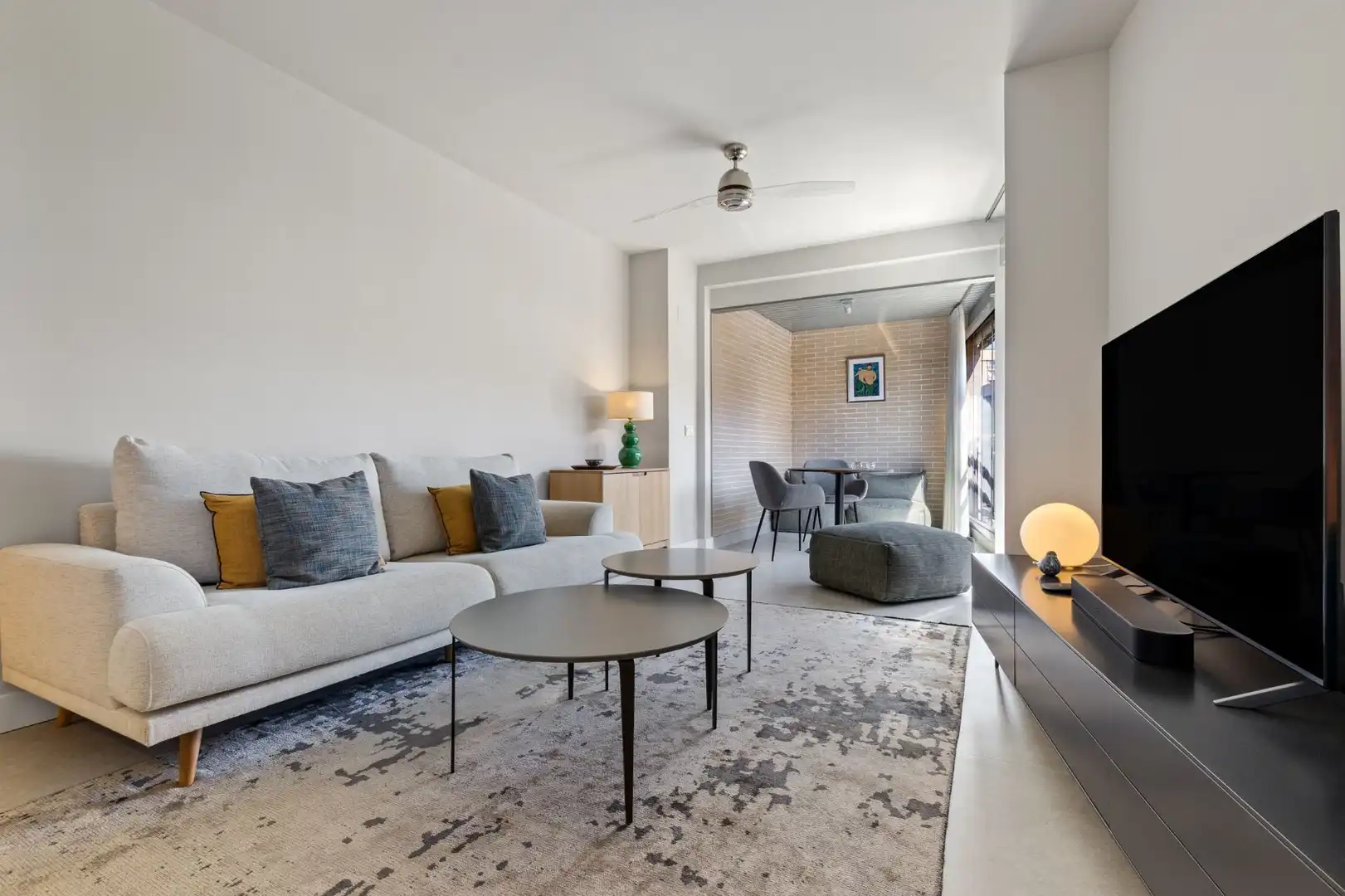 Sala de estar de Apartamento en venta en Torremolinos con Aire acondicionado, Calefacción y Terraza