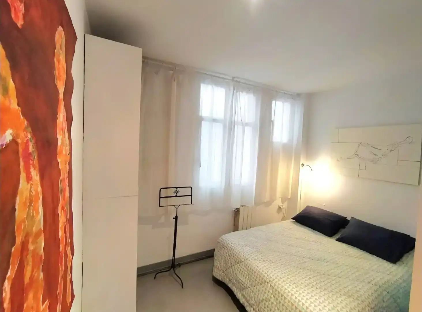 Dormitori de Loft de lloguer en  Madrid Capital amb Balcó