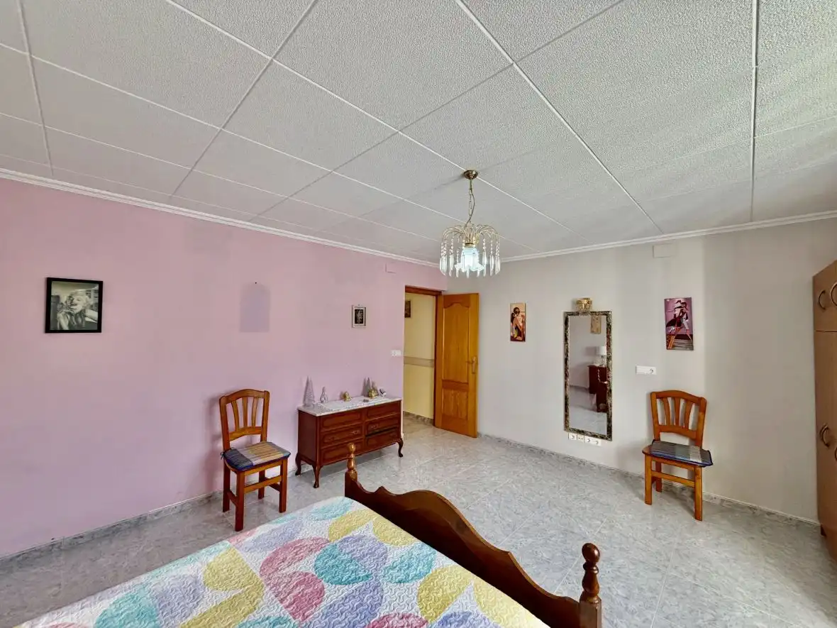 Schlafzimmer von Haus oder Chalet zum Verkauf in Elche / Elx mit Klimaanlage, Terrasse und Schwimmbad