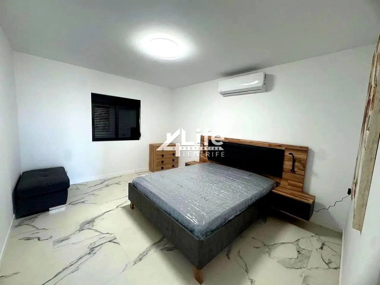Schlafzimmer von Wohnung zur Miete in San Miguel de Abona mit Klimaanlage, Terrasse und Möbliert