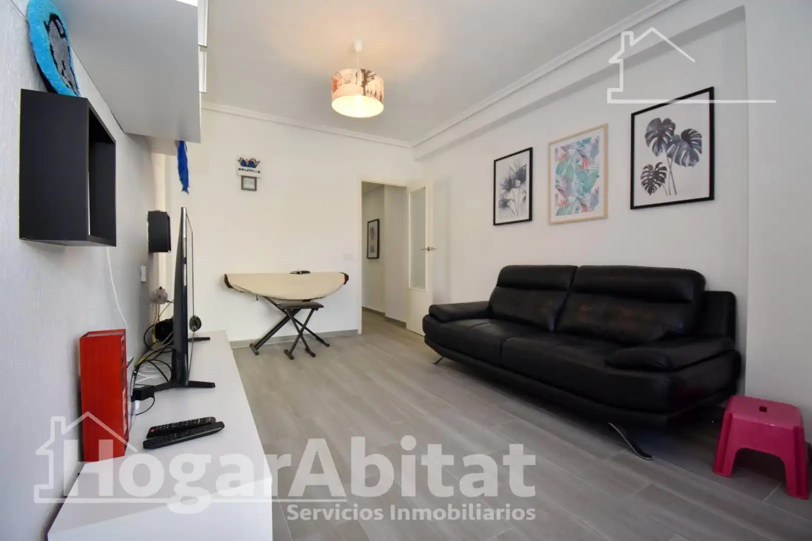 Living room of Flat for sale in Vila-real  with Air Conditioner, Heating and Furnished