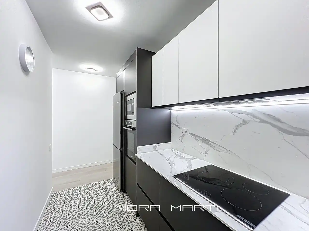 Kitchen of Flat for sale in Barcelona  with Air Conditioner, Heating and Parquet flooring