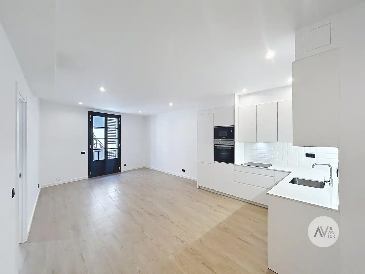Cocina de Apartamento en venta en Barcelona con Aire acondicionado, Calefacción y Balcón