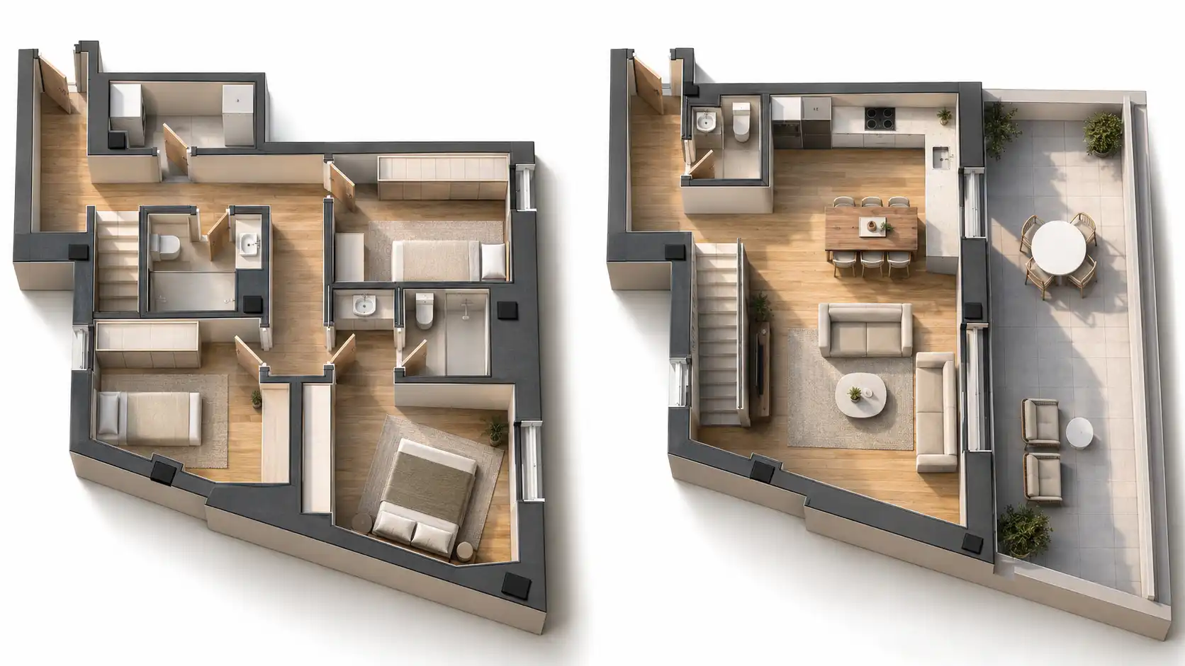 Duplex di nuova costruzione con piscina in vendita a Carrer d'Eduardo Marquina 108, imagen 2