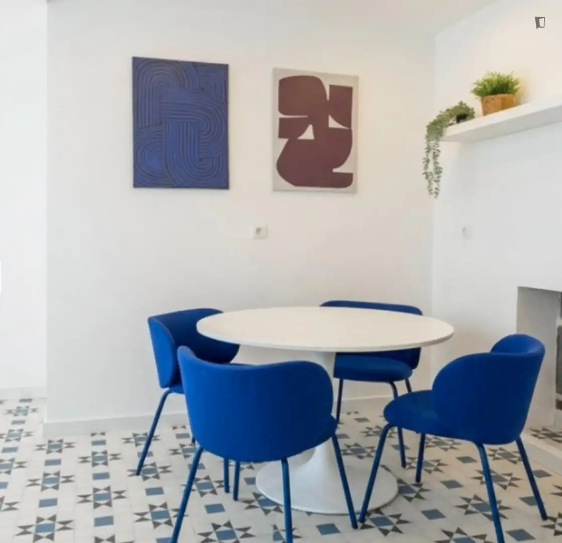 Comedor de Apartamento para compartir en Elche / Elx con Amueblado, Horno y Lavadora