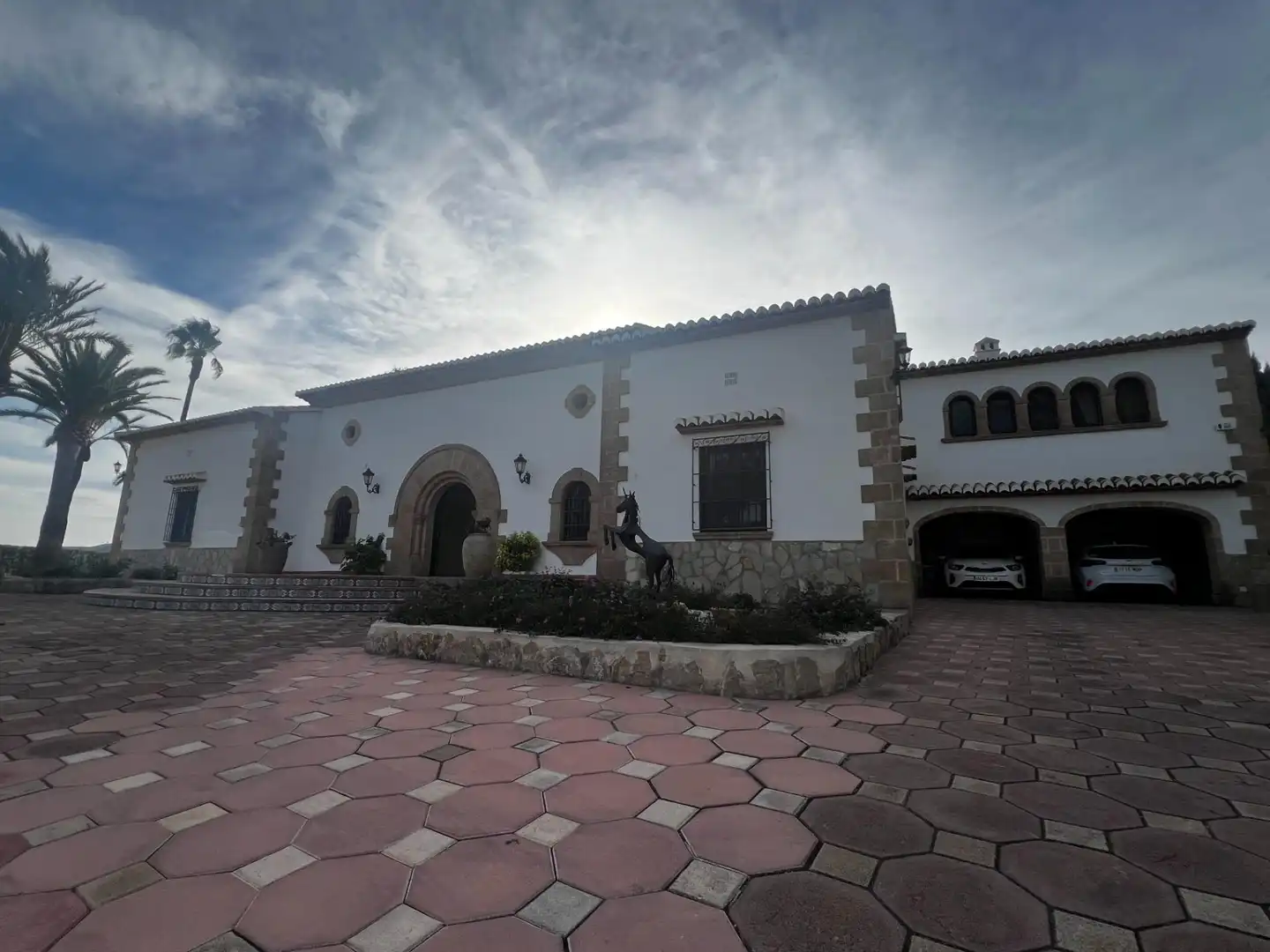 Vista exterior de Casa o xalet en venda en Jávea / Xàbia amb Aire condicionat, Jardí privat i Terrassa