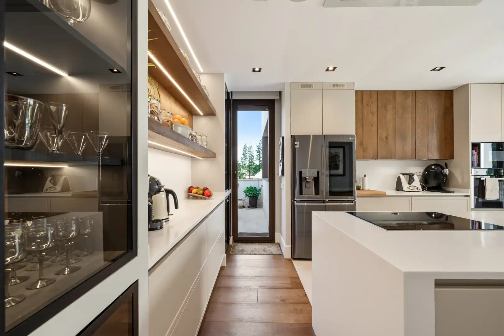 Cocina de Casa o chalet en venta en Las Rozas de Madrid con Aire acondicionado, Calefacción y Jardín privado