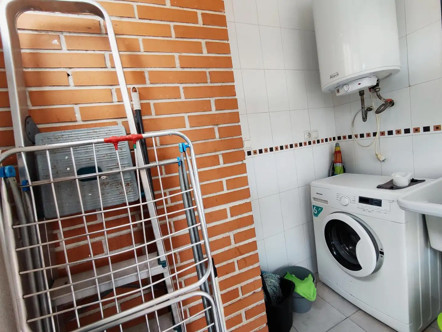 Terraza de Apartamento en venta en Benidorm con Aire acondicionado, Calefacción y Jardín privado