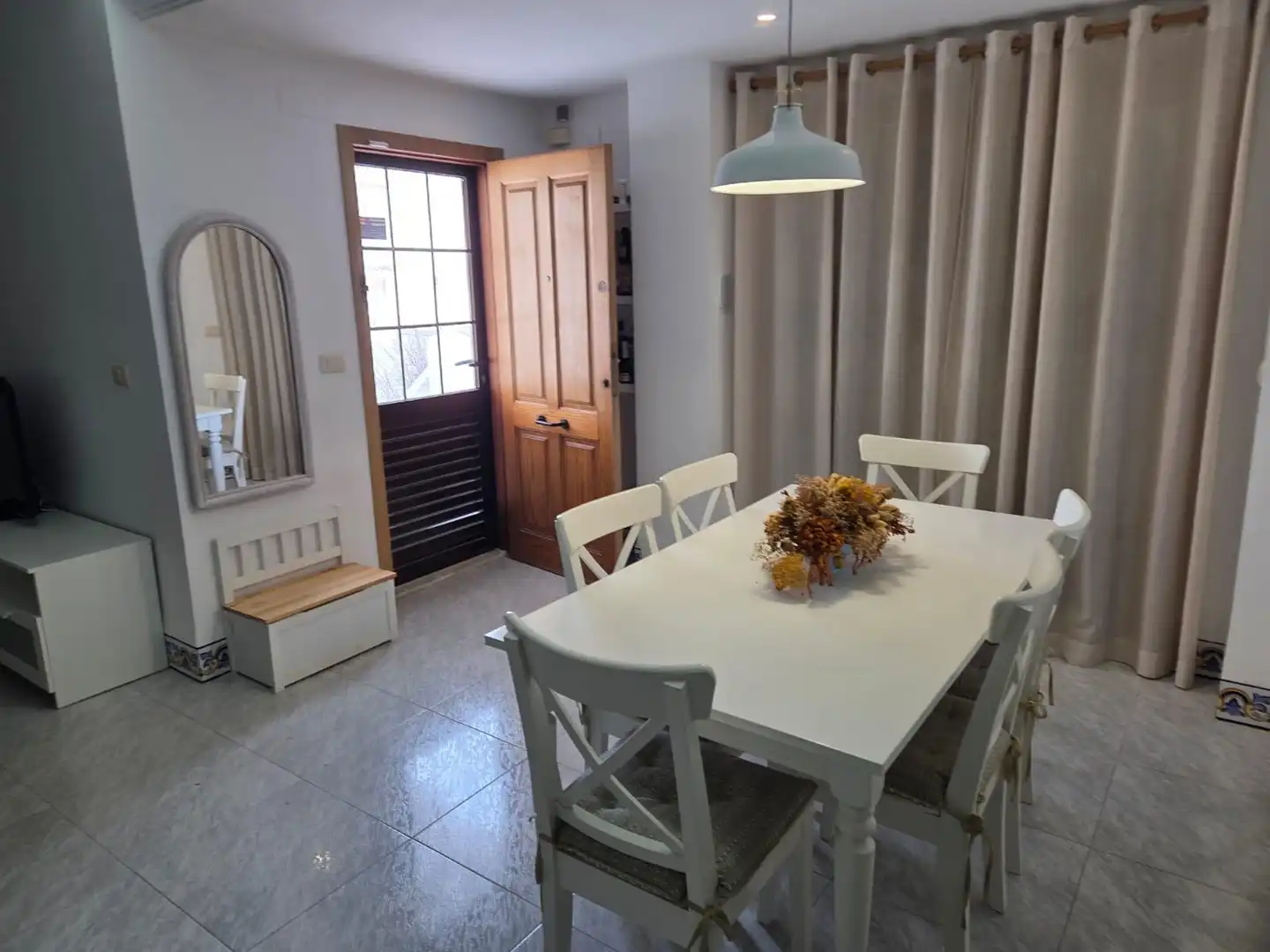 Comedor de Casa adosada en venta en Sueca con Aire acondicionado, Terraza y Amueblado