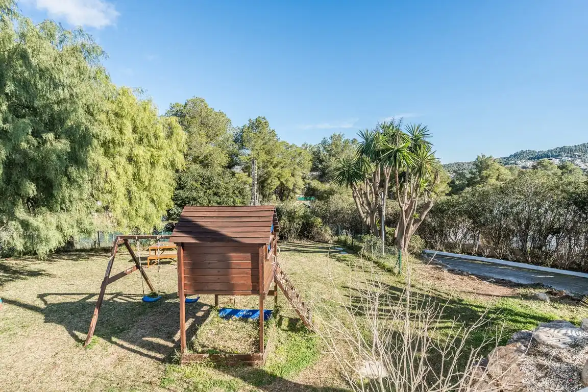 Jardín de Casa o chalet en venta en Jávea / Xàbia con Aire acondicionado, Jardín privado y Terraza