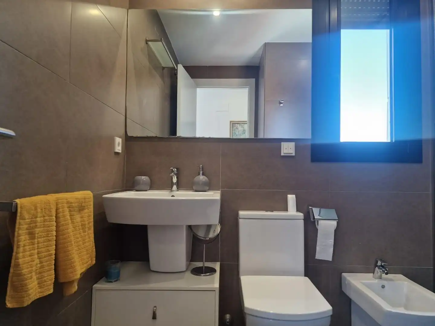Bany de Loft de lloguer en Valencia amb Aire condicionat, Terrassa i Traster