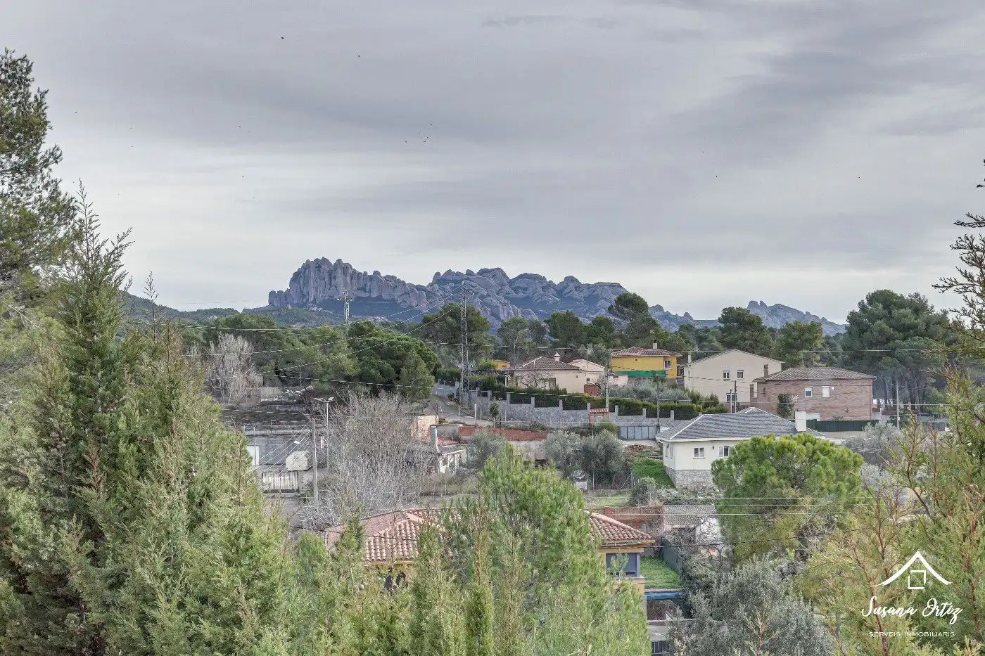 Vista exterior de Casa o chalet en venta en El Bruc con Aire acondicionado, Calefacción y Jardín privado