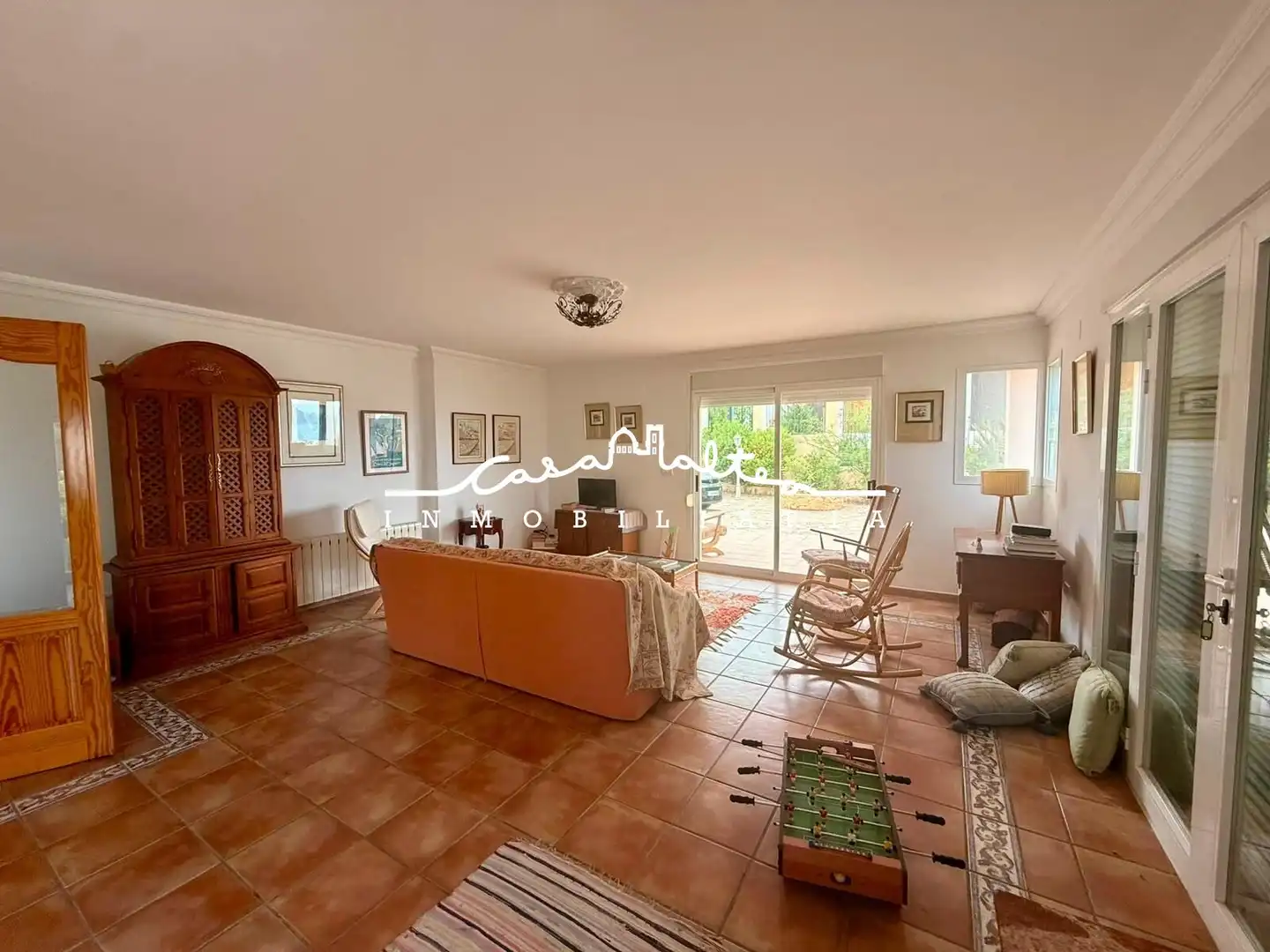 Sala de estar de Casa o chalet de alquiler en Altea con Calefacción, Jardín privado y Terraza