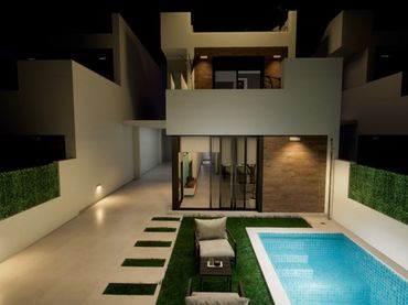 Chalet con balcón en venta en Playa la Concha