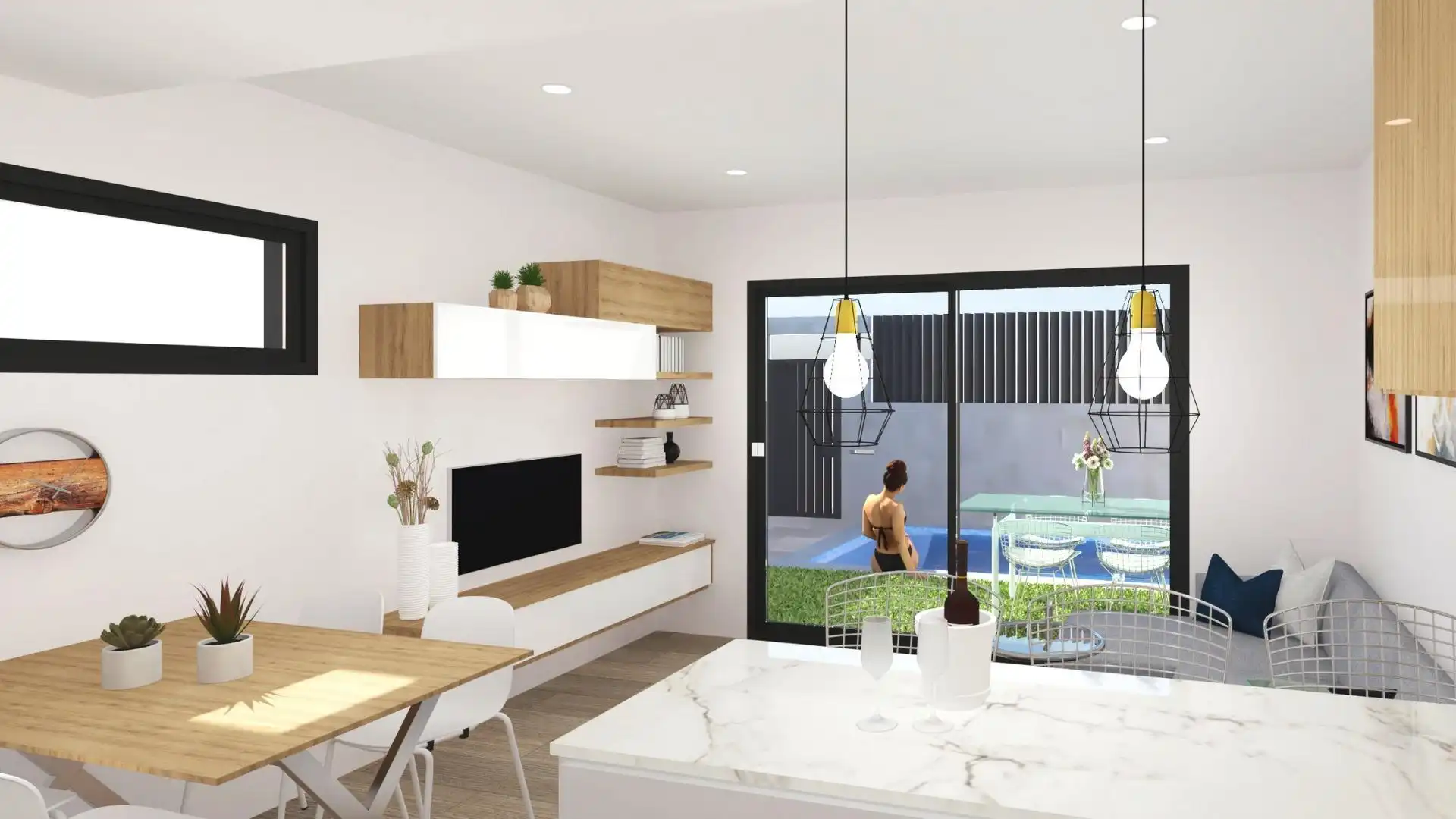 Logement avec piscine à vendre à Santiago de la Ribera, imagen 4