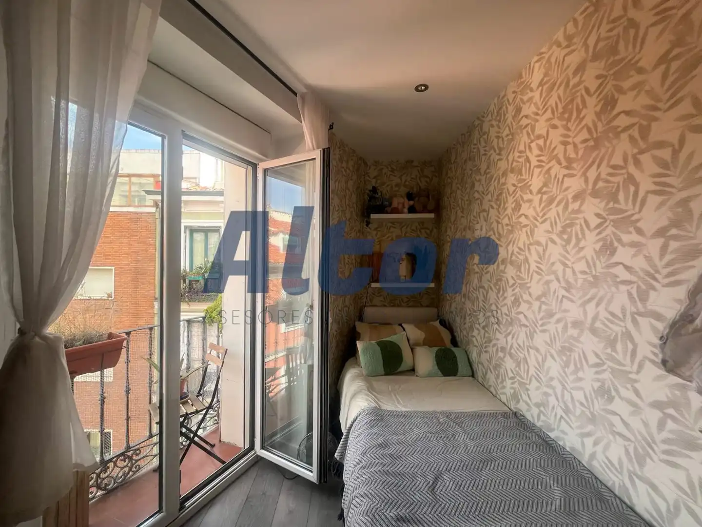 Terraza de Piso de alquiler en Madrid con Aire acondicionado, Calefacción y Terraza