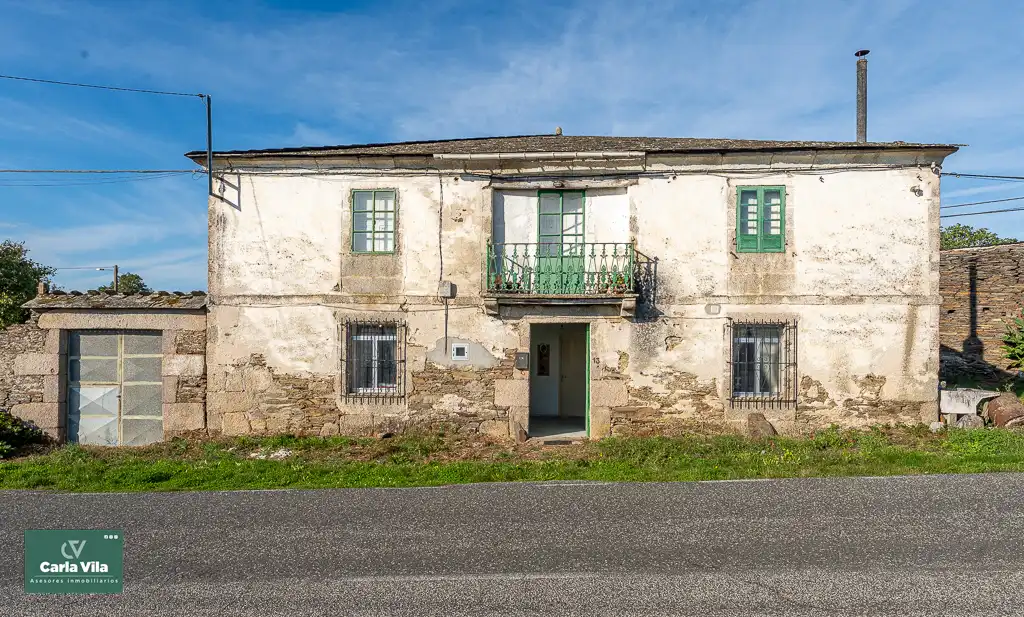 Vista exterior de Finca rústica en venta en Lugo con Jardín privado, Horno y Balcón