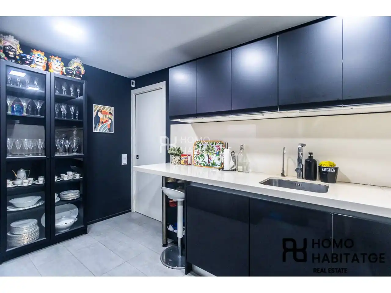 Cocina de Casa o chalet en venta en Sabadell con Aire acondicionado, Calefacción y Terraza