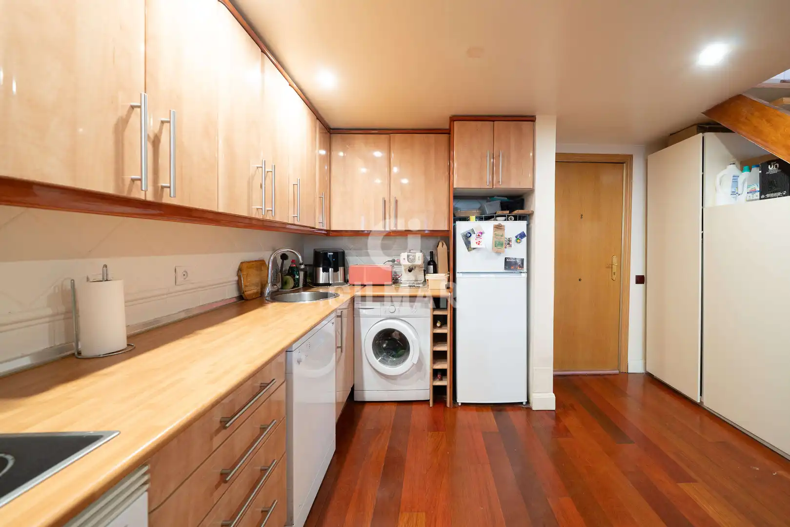Küche von Maisonette zum Verkauf in Madrid mit Heizung