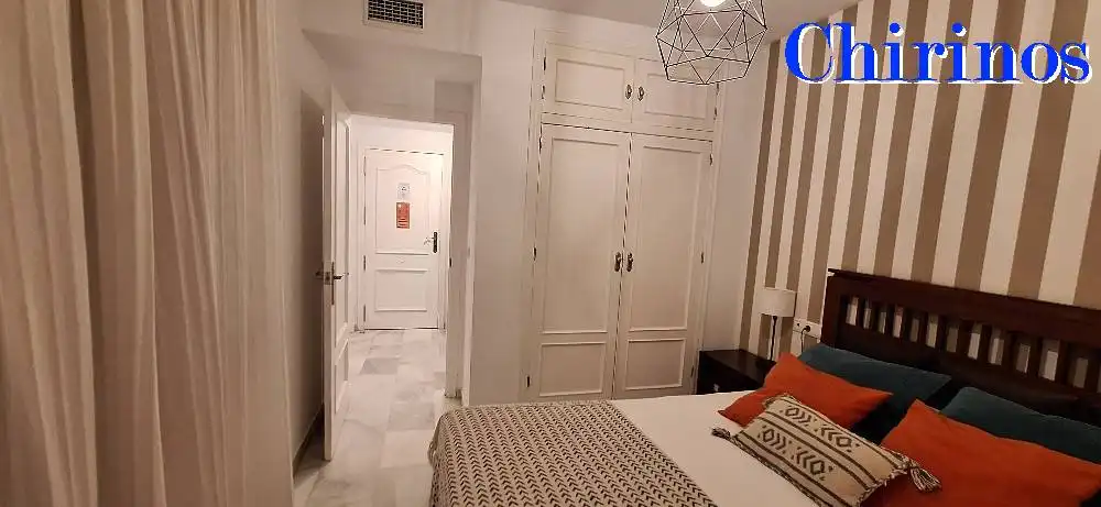 Bedroom of Flat for rent in Córdoba  with Air Conditioner, Terrace and Furnished
