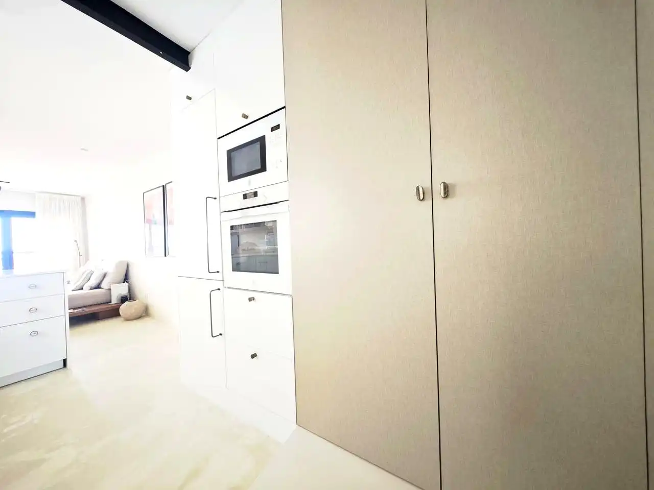 Cocina de Apartamento de alquiler en Telde con Terraza, Amueblado y Internet