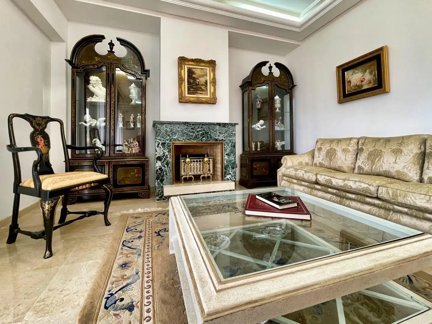 Sala de estar de Casa o chalet en venta en Santa Brígida con Terraza, Trastero y Piscina