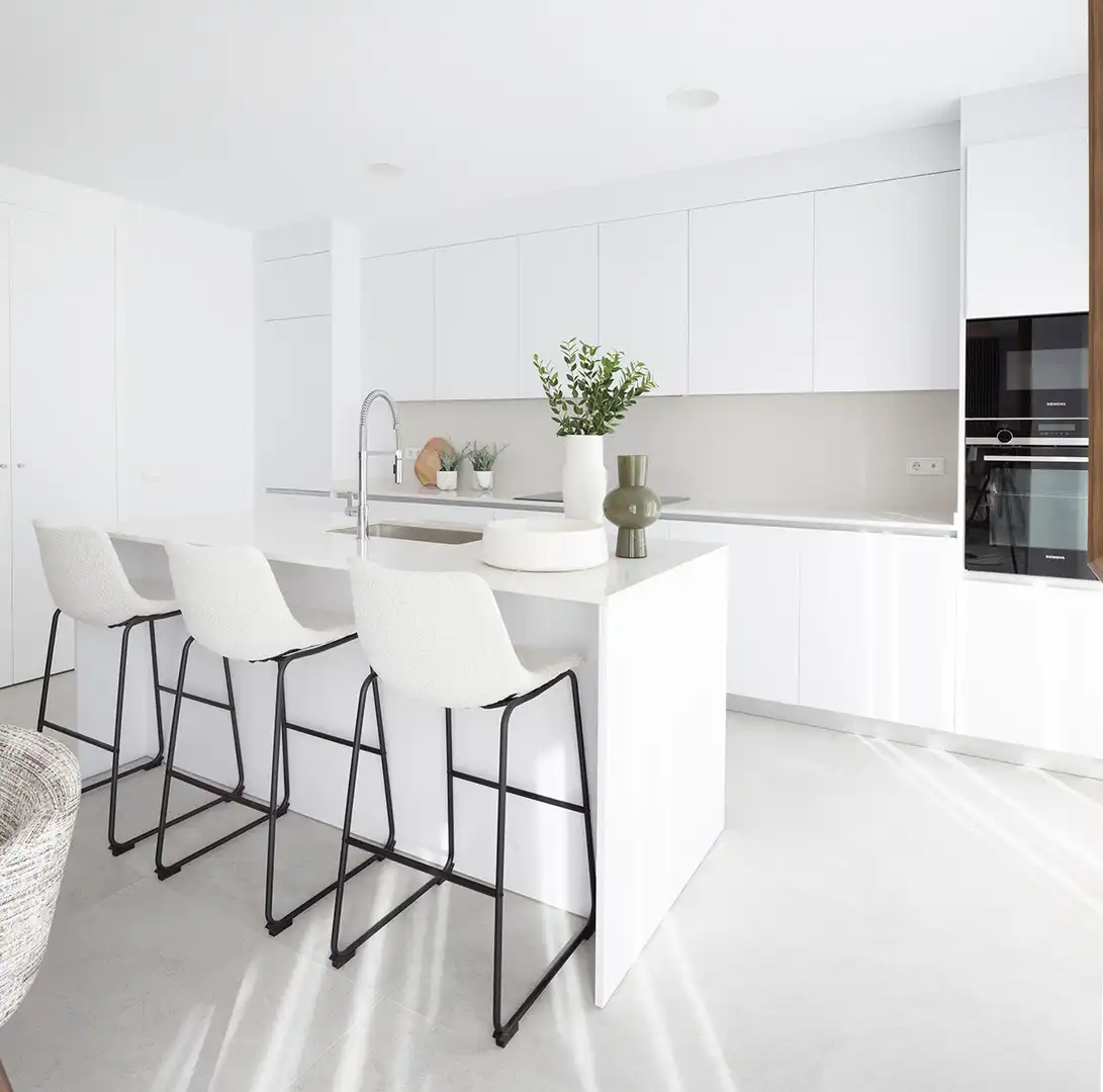 Kitchen of Apartments for sale in Marbella  with Air Conditioner, Heating and Terrace