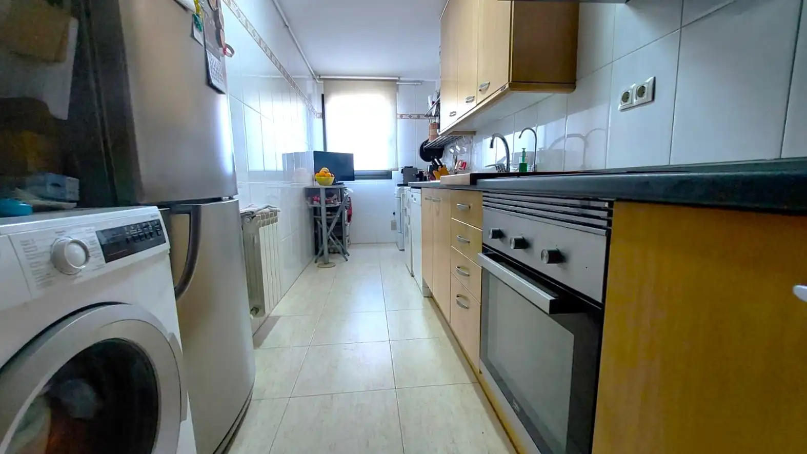 Cuina de Pis en venda en Terrassa amb Calefacció, Parquet i Terrassa