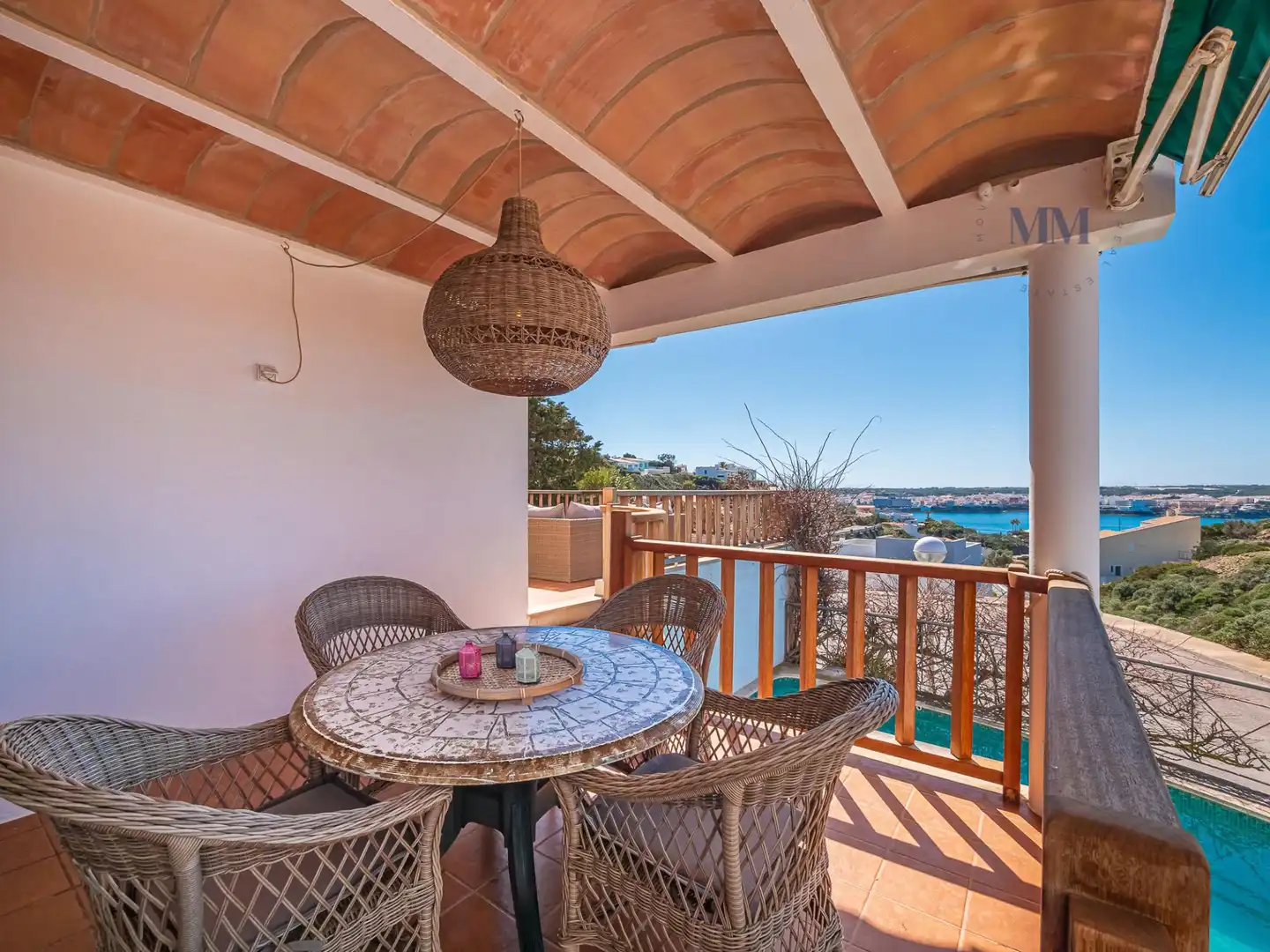 Terrasse von Haus oder Chalet zum Verkauf in Maó - Mahón mit Klimaanlage, Privatgarten und Terrasse