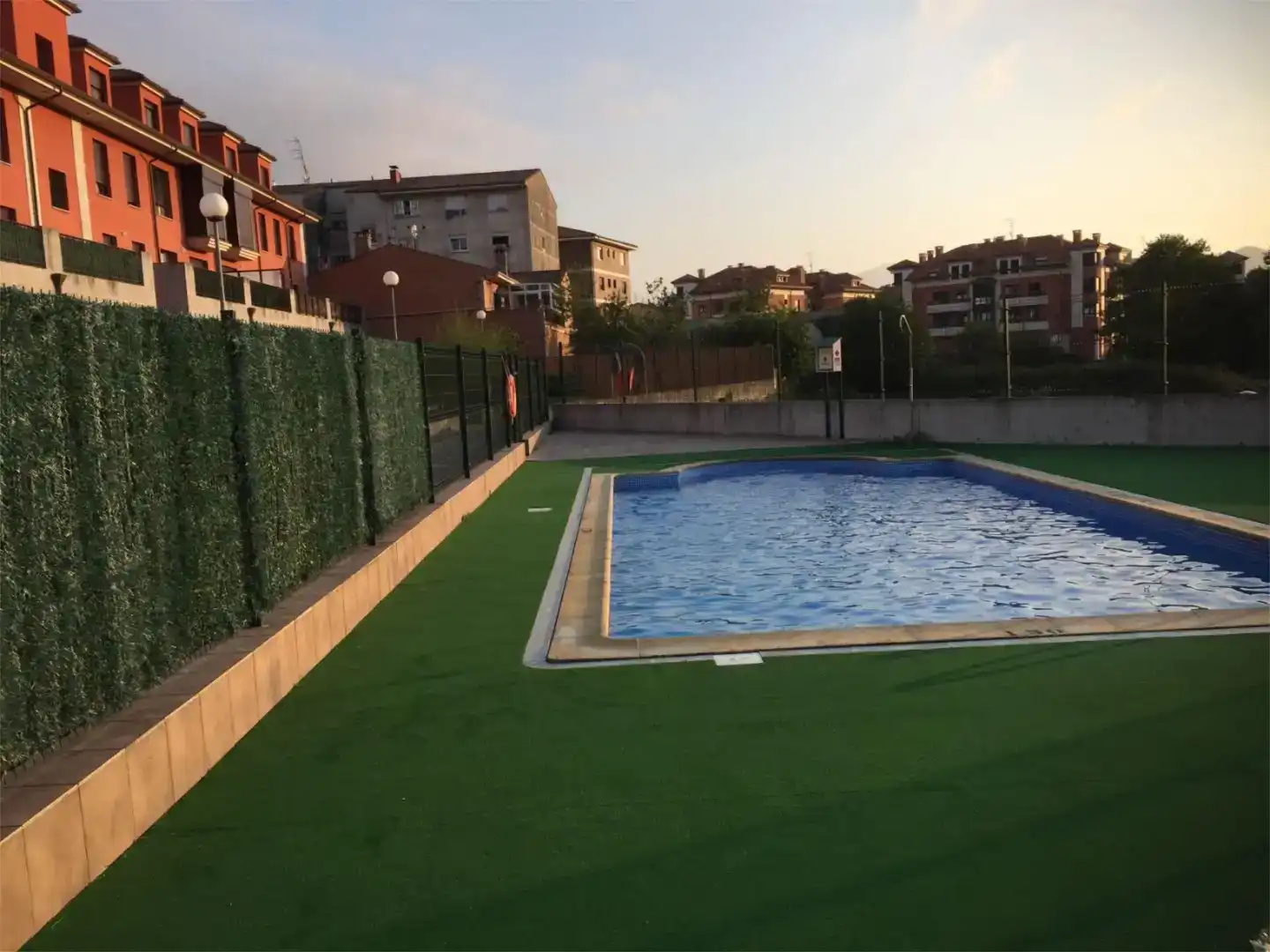 Swimming pool of Flat for sale in Posada - Barro