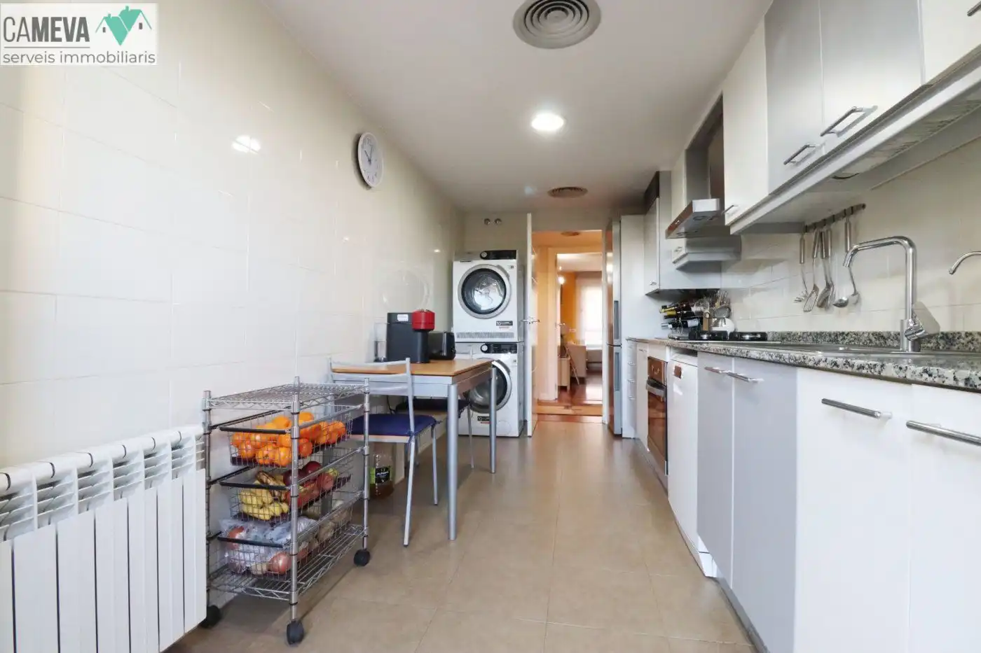 Küche von Wohnung zum Verkauf in Barberà del Vallès mit Klimaanlage, Heizung und Privatgarten