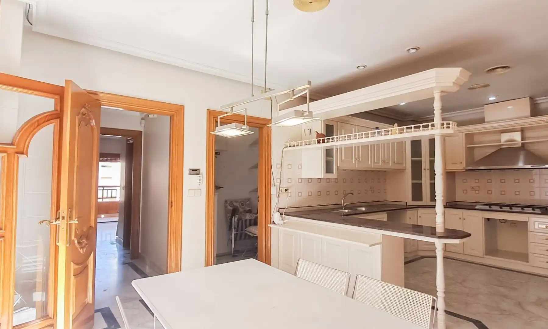 Cocina de Ático en venta en San Pedro del Pinatar con Aire acondicionado, Trastero y Balcón