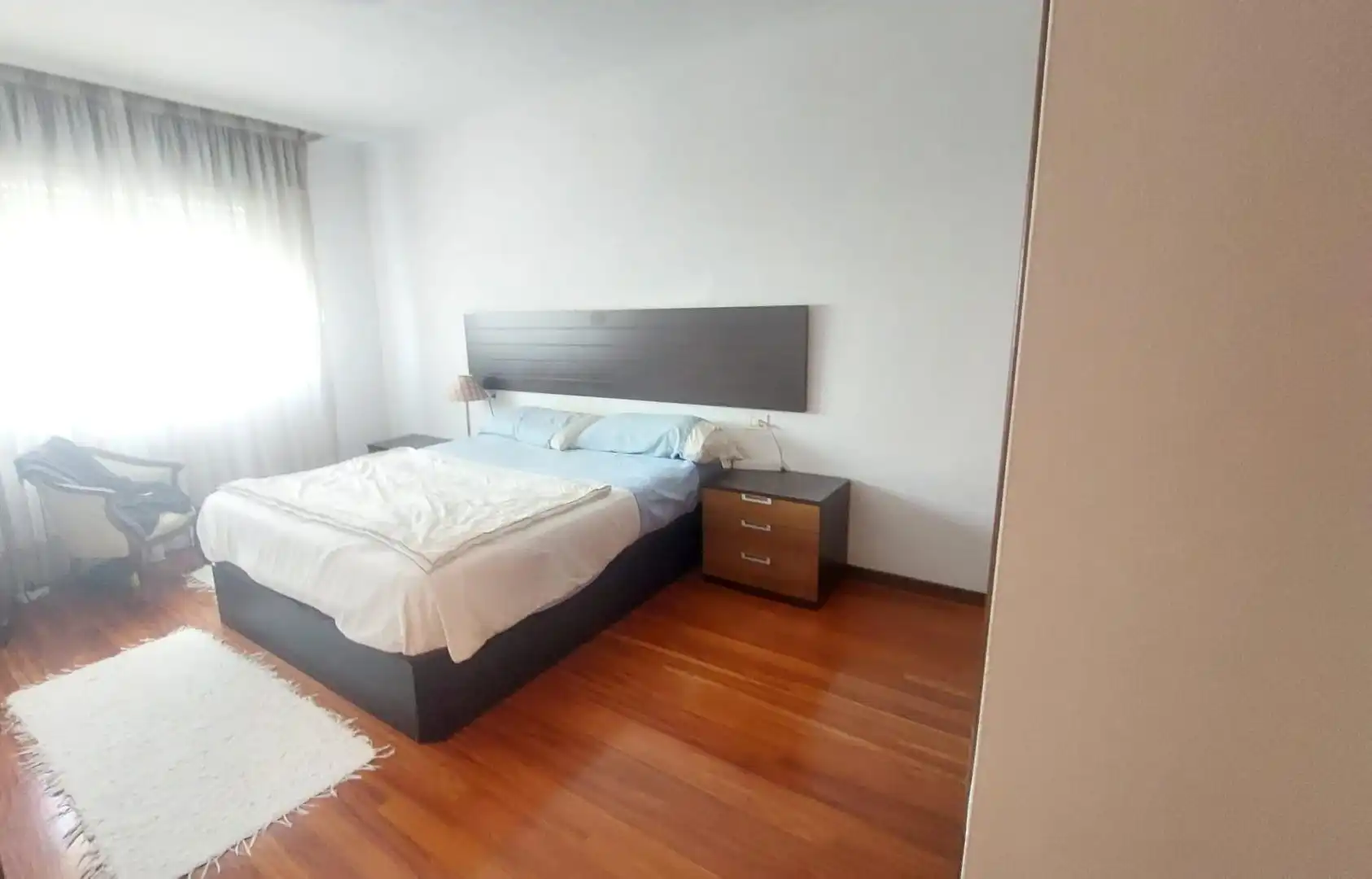 Bedroom of Flat for sale in Vigo   with Heating, Parquet flooring and Storage room