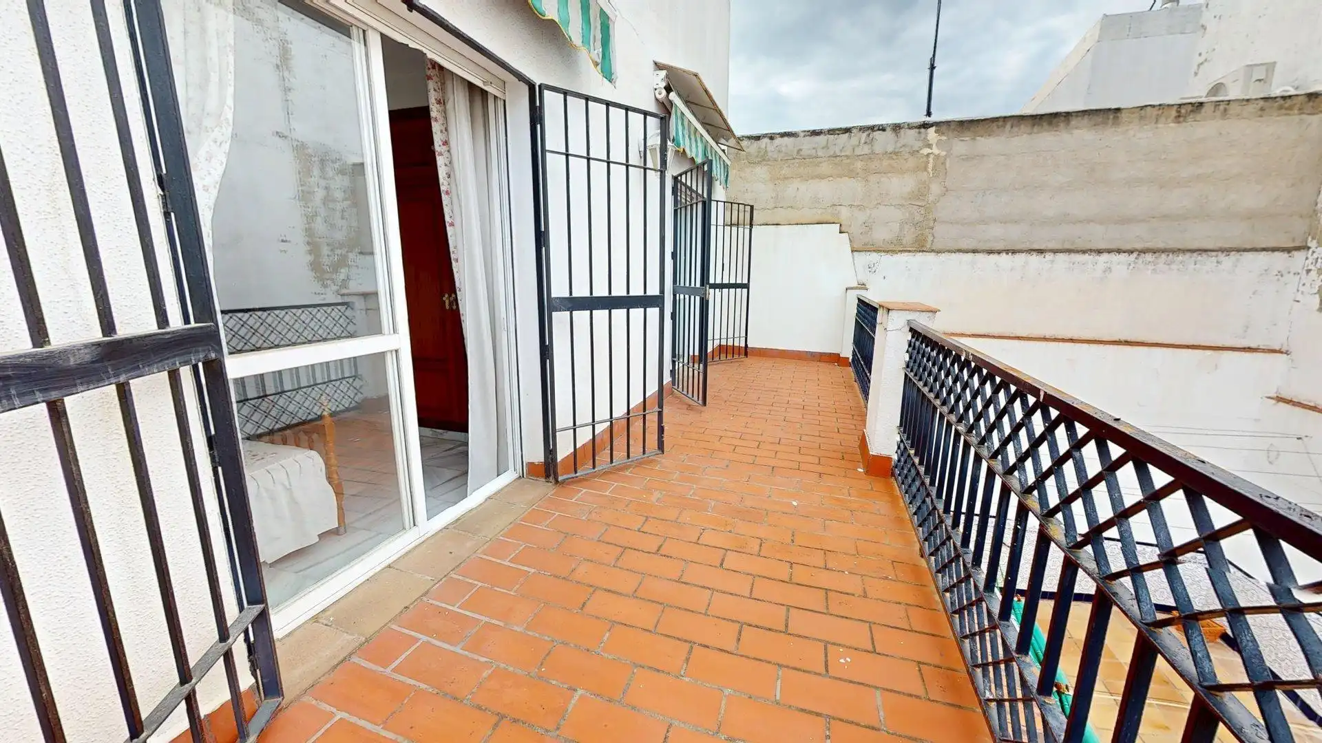 Balcony of Detached homes for sale in Córdoba  with Air Conditioner, Heating and Terrace