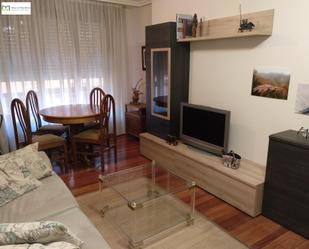 Sala d'estar de Apartament de lloguer en León Capital  amb Calefacció, Terrassa i Traster