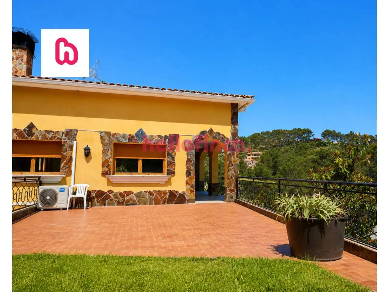 Terrassa de Casa o xalet en venda en Olivella amb Aire condicionat, Calefacció i Jardí privat