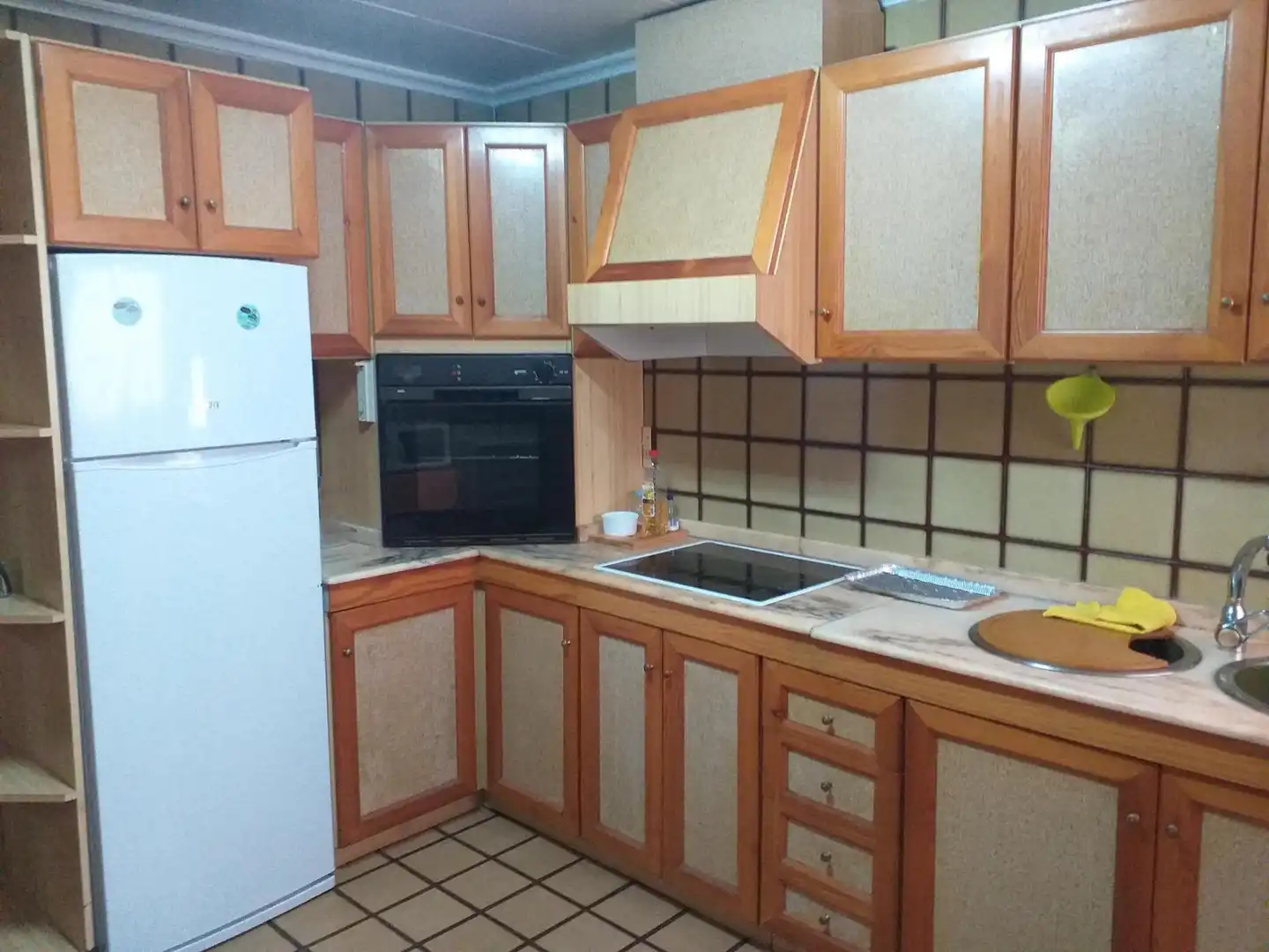 Kitchen of Flat for sale in Yecla  with Heating, Private garden and Furnished