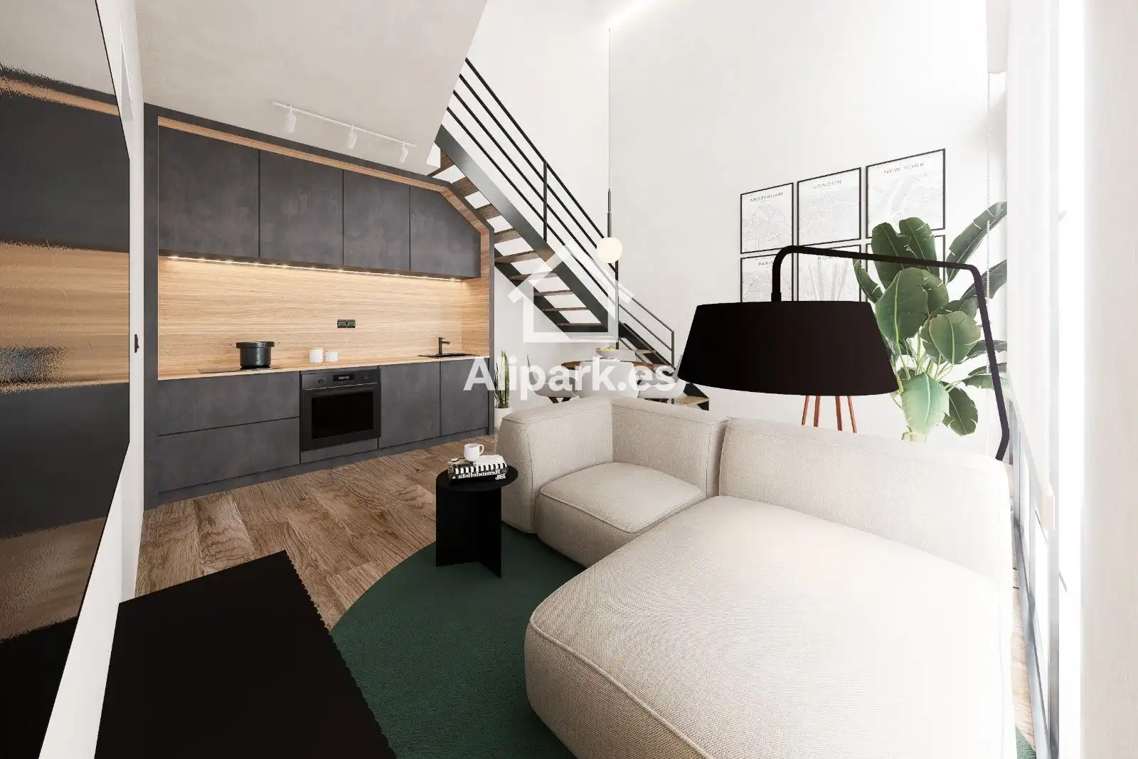 Sala d'estar de Dúplex en venda en Alicante / Alacant