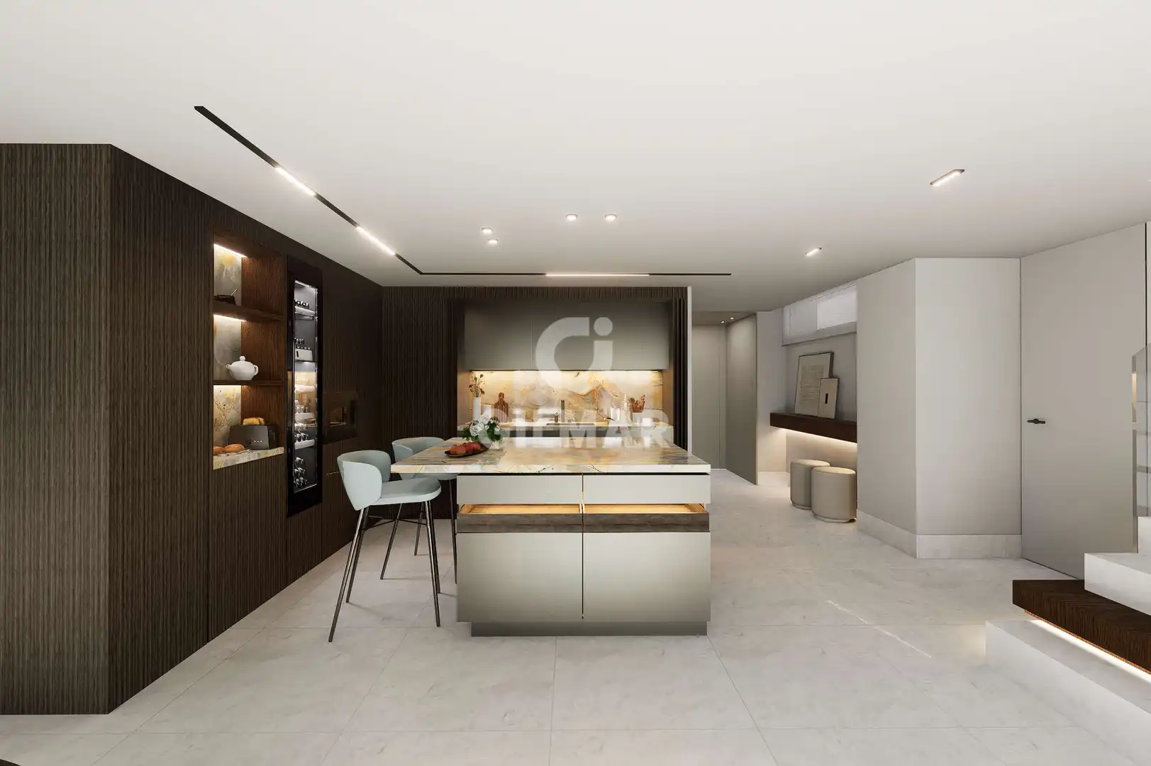 Kitchen of Duplexes for sale in Madrid  with Heating and Balcony