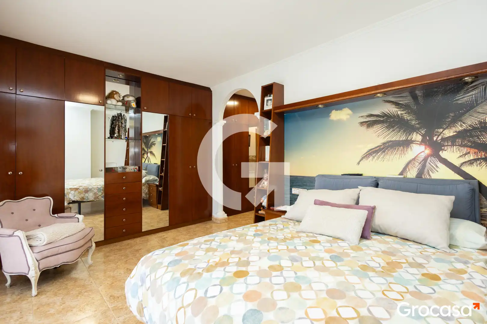 Bedroom of Detached homes for sale in Mataró  with Air Conditioner, Heating and Private garden