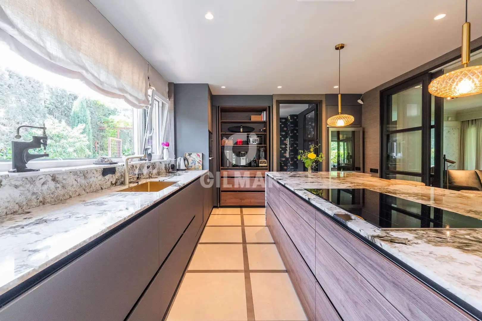 Kitchen of Houses for sale in Pozuelo de Alarcón  with Heating, Private garden and Swimming Pool