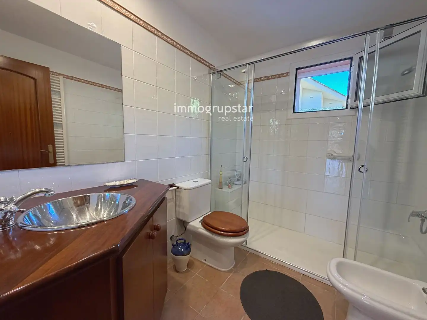 Bathroom of Houses for sale in Calonge i Sant Antoni  with Air Conditioner, Heating and Terrace