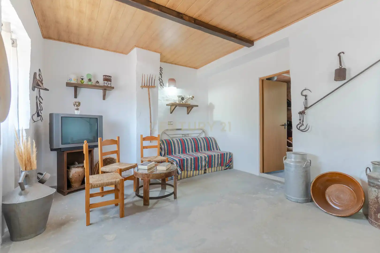 Sala de estar de Casa o chalet en venta en Colomera con Jardín privado, Trastero y Piscina