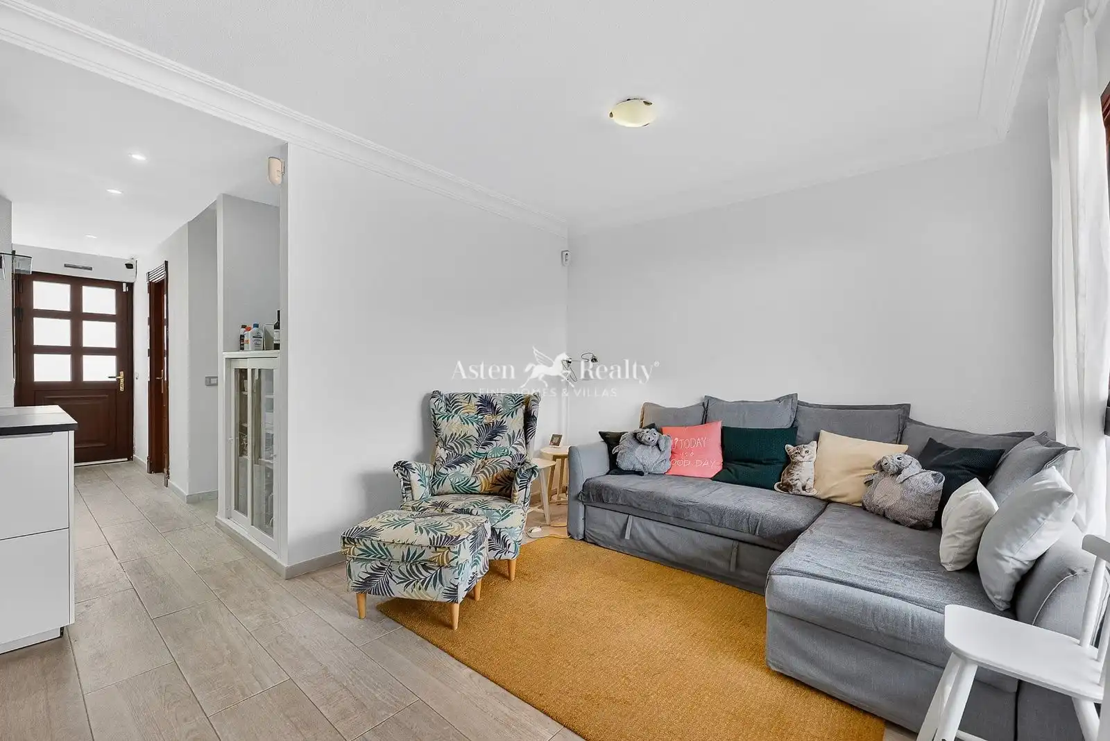 Sala de estar de Dúplex en venta en Adeje con Aire acondicionado, Terraza y Amueblado
