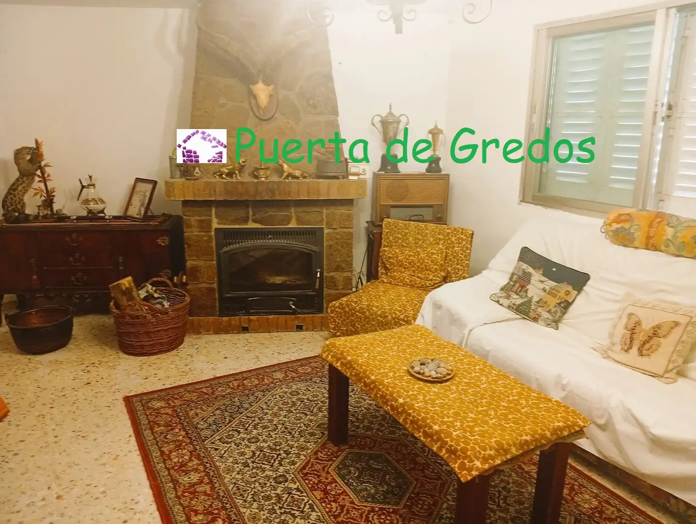 Jardín de Casa o chalet en venta en Bohoyo con Amueblado