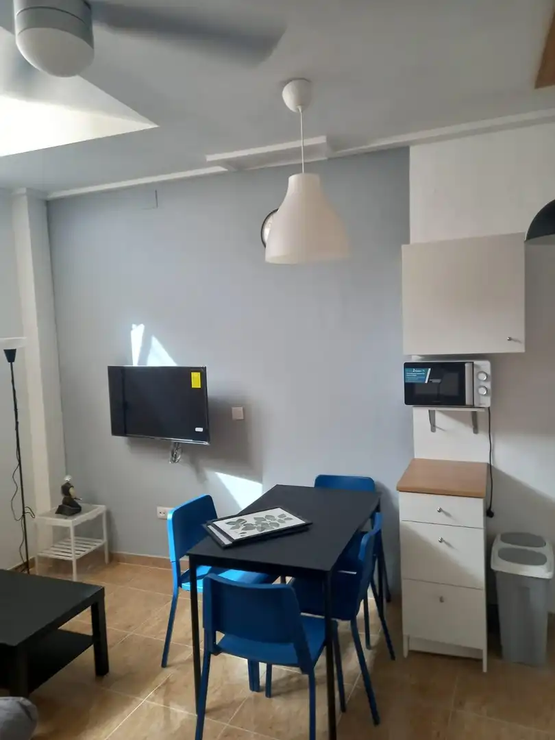 Cocina de Piso de alquiler en Murcia con Aire acondicionado, Calefacción y Terraza