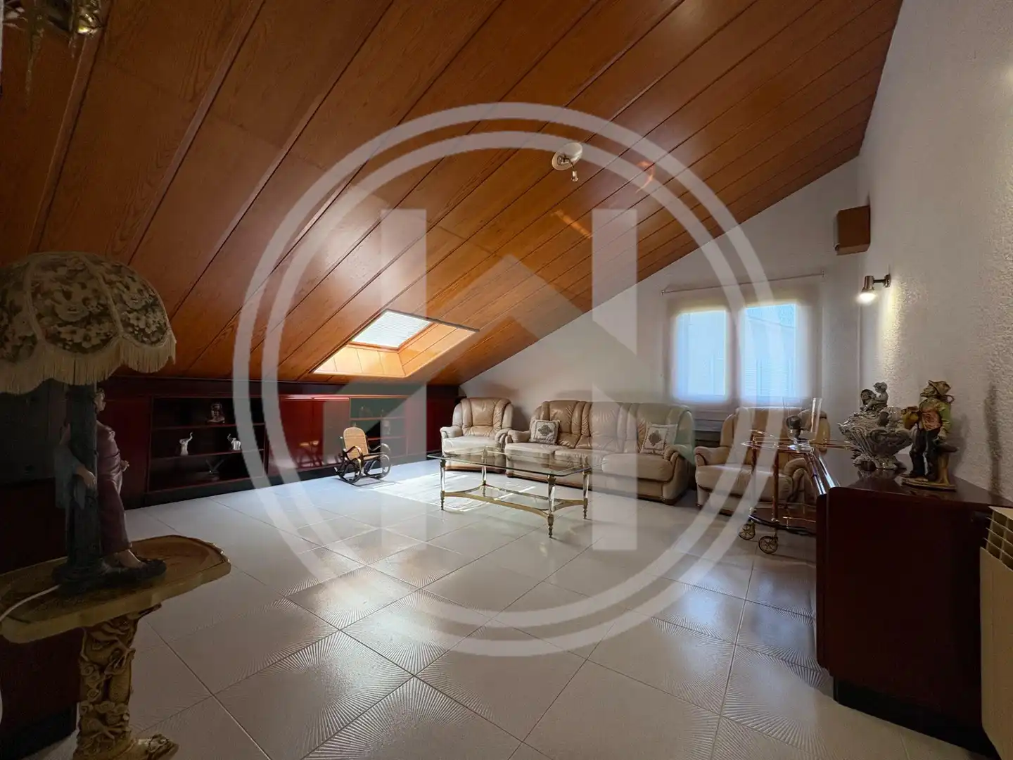 Sala d'estar de Casa o xalet en venda en Cardedeu amb Aire condicionat, Calefacció i Jardí privat