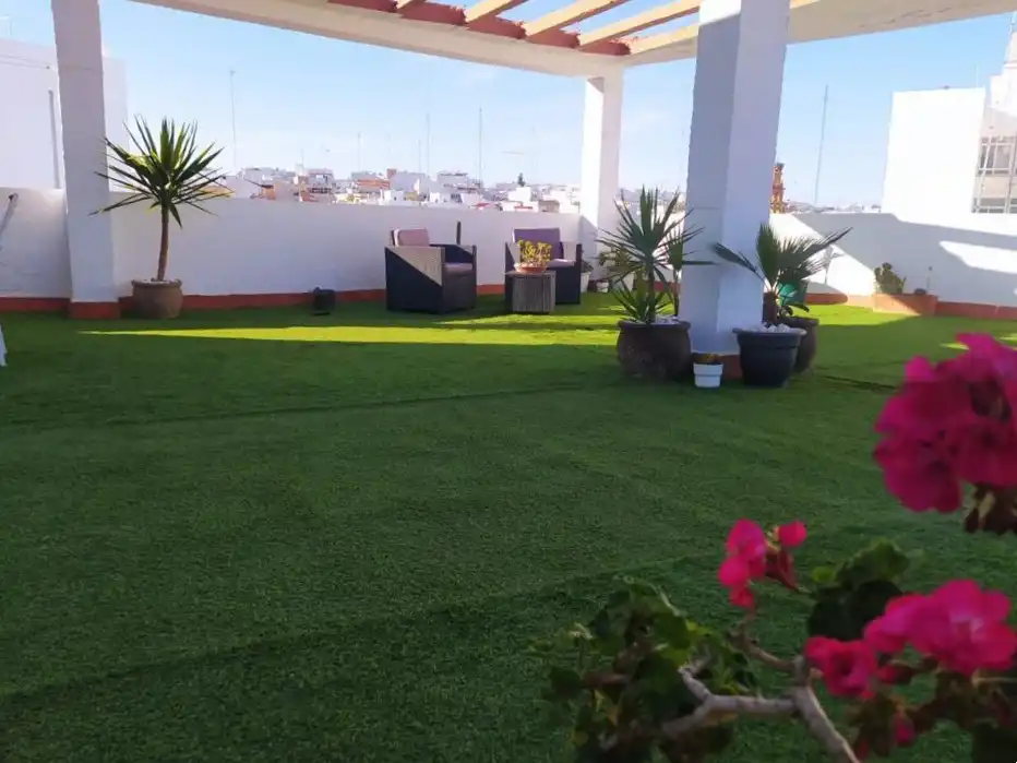Terrace of Attic for rent in Alcalá de Guadaira  with Air Conditioner, Terrace and Furnished