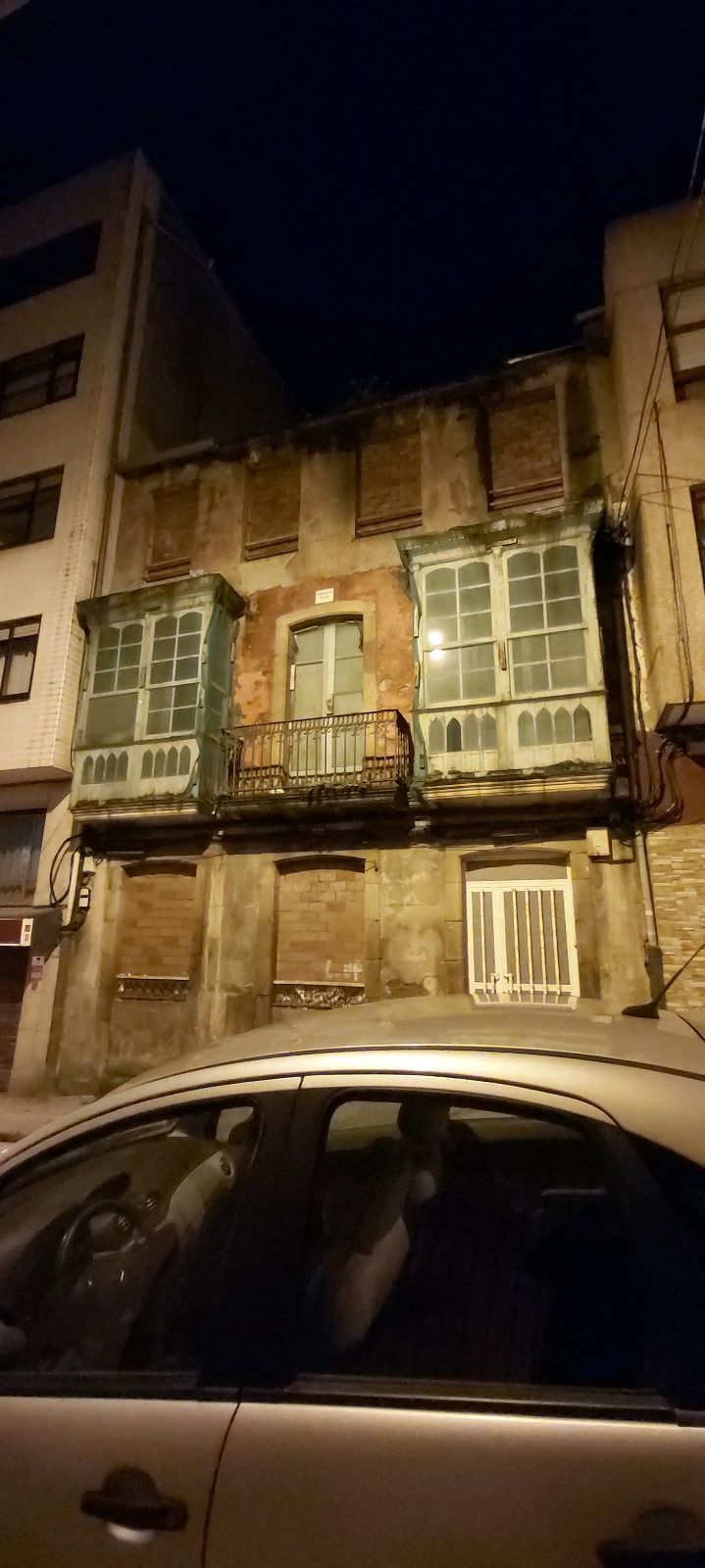 Exterior view of Single-family semi-detached for sale in Ferrol