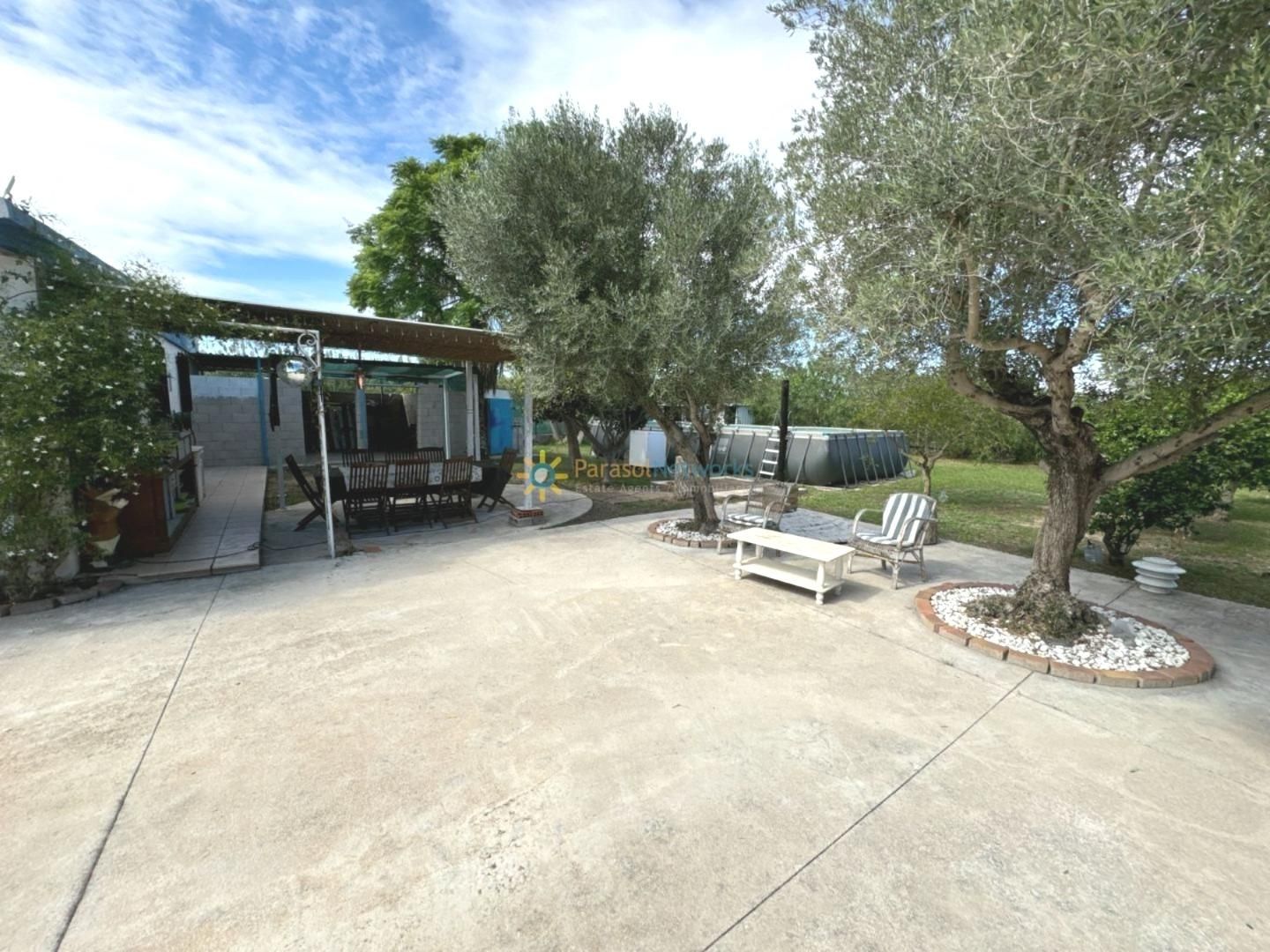 Jardín de Casa o chalet en venta en Oliva con Aire acondicionado, Calefacción y Jardín privado
